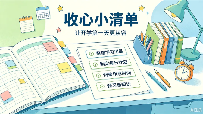 金芒果教育|暑假余额不足，抓住“收心”关键期，这份“收心指南”请家长查收！